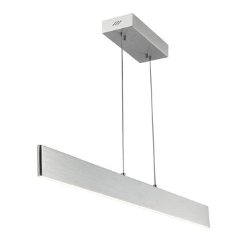 Draper Dimmable Adjustable Integrated LED Metal Linear Pendant